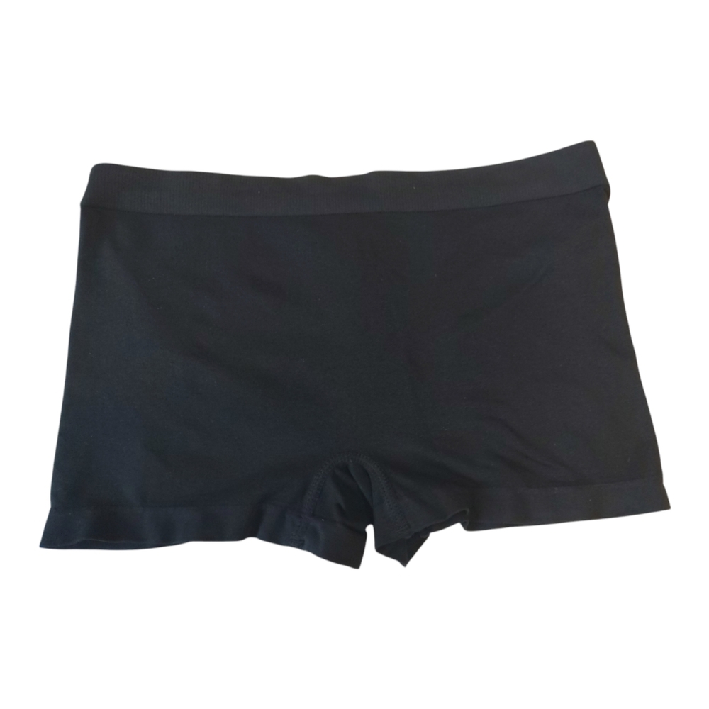 5/$25 Kiss & Tell Intimates Black Seamless Boyshorts